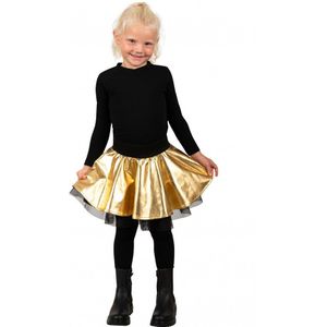 Cirkelrok Metallic Goud