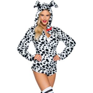 Dalmatier Kostuum Dames Bodysuit Leg Avenue