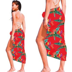 Hawaii Sarong Rood