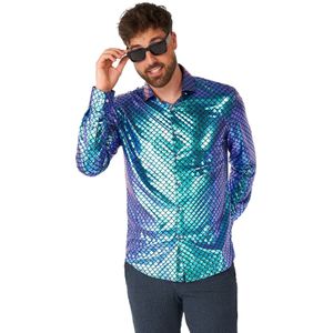 Zeemeermin Disco Overhemd Heren OppoSuits