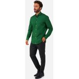 Donkergroen Overhemd Heren OppoSuits