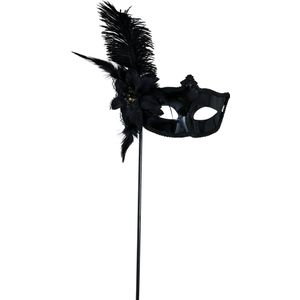 Roze Oogmasker Veren Volwassen