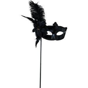 Roze Oogmasker Veren Volwassen