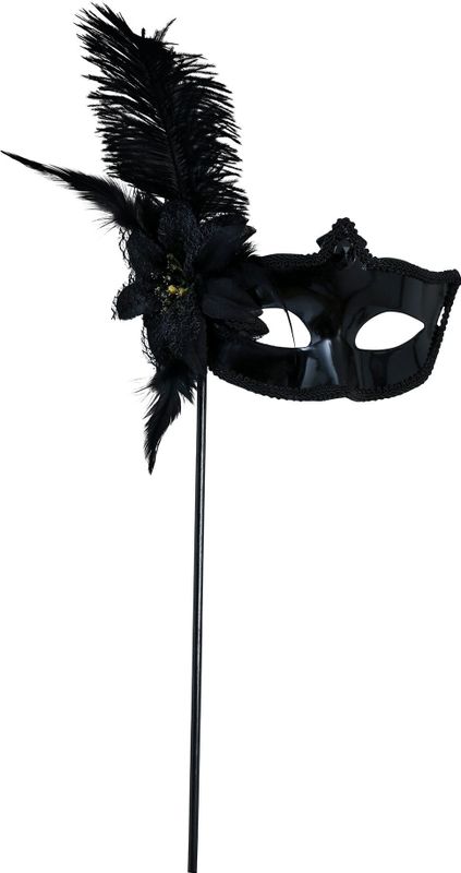 Roze Oogmasker Veren Volwassen