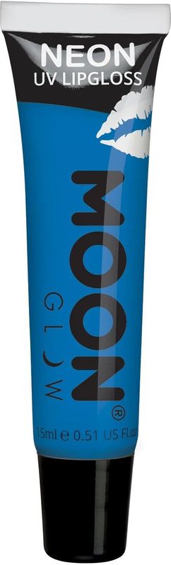 Lipgloss - Intense Blue Bubblegum - Neon - UV-reactief - Fruity