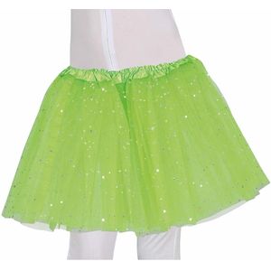 Lime Groene Tutu Sterren 30cm