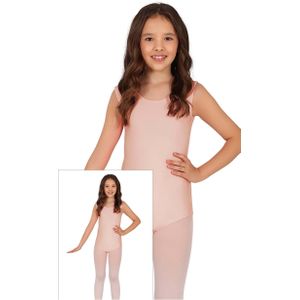 Gympakje Beige Meisje Mouwloos