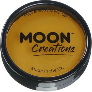 Moon Creations Pro Face Paint Cake Pots Mustard 36g