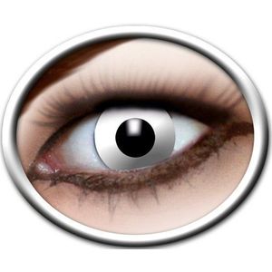 Kleurlenzen - Zombie - Wit - 3 Maanden