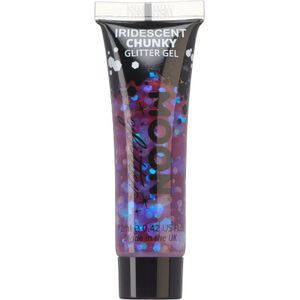 Moon Glitter Iridescent Chunky Glitter Gel Purple 12ml