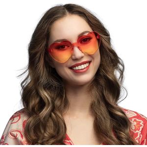 Hartjes Bril Oranje