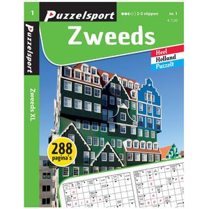 Puzzelsport Puzzelboek 288 pagina's Zweeds 2-3 Stippen