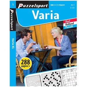 Puzzelsport Puzzelboek 288 pagina's Varia 2 Stippen