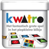 White Goblin Games Kwatro - Kaartspel voor 2-4 spelers | Geschikt voor jong en oud | Ideaal voor op reis