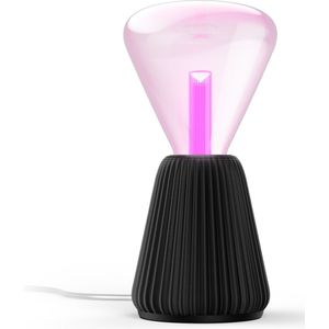 Philips Lightguide Driehoekige Lamp + 3D-geprinte Kegelvormige Lampvoet (zwart)