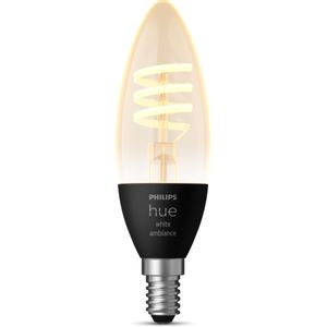 Philips Hue filamentkaars - warm- tot koelwit licht - 1-pack - E14