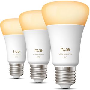 Philips - Hue White Ambiance A60 - Slimme Lamp - E27 - 810 Lumen