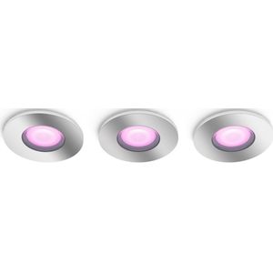 Philips Hue White & Color Ambiance 3-pack Xamento Inbouwspot