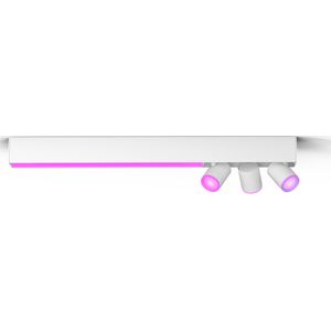 Philips Hue Centris opbouwspot - wit en gekleurd licht - 3-spots - wit - rechthoekig