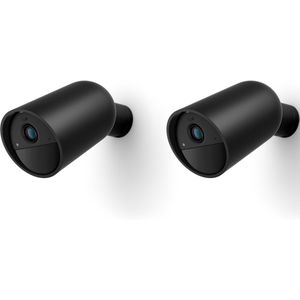 Philips Bundel: 2x Secure Camera's Met Batterij