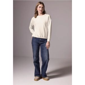 Street One Studio Dames Zijden overhemd in Wit, in size: 44