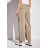 Street One Dames Straight Legs in Beige, in size: 40