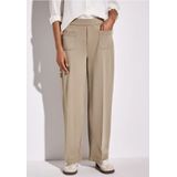 Street One Dames Straight Legs in Beige, in size: 40
