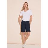 Street One Dames Sportieve bermuda in Blauw, in size: 34