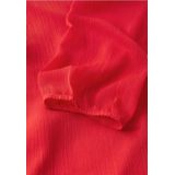 Street One - Chiffon Blouse - Rood - Dames