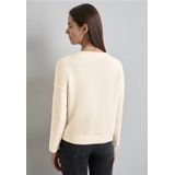 Street One - Overhemd - Zijden Glans - Modalmix - Bateauhals