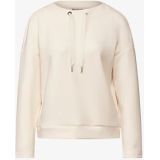 Street One - Overhemd - Zijden Glans - Modalmix - Bateauhals