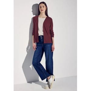 Street One Dames Open jas in Rood, in size: 34