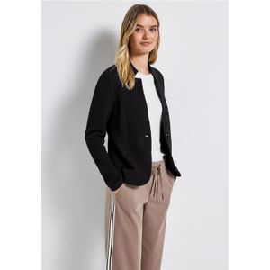 Street One - Jacquard Blazer - Zwart - Dames