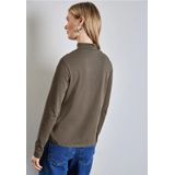 Street One - Shirt - Ruches - Katoenmix - Dames