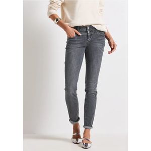 Street One Dames Slim Fit jeans in Grijs, in size: 24