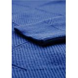 Pullover - Force Blue - Korte Gebreide Trui - Ronde Hals - Lange Mouwen