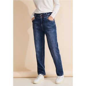 Street One Dames Casual fit jeans in Blauw, in size: 25