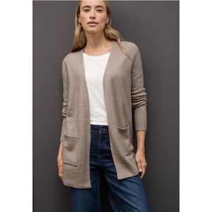Street One Dames Open vest in Beige, in size: 34
