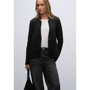 Street One - Jacquard Blazer - Zwart - Dames