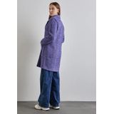 Street One Dames Wol-look jas in Paars, in size: 36