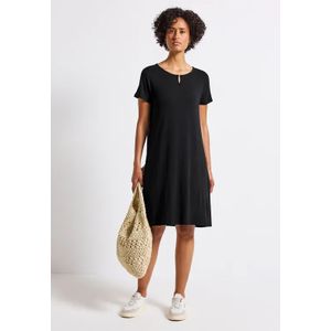 Street One - Shirt - Zwart - Dames - Jersey