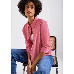 STREET ONE - Overhemdblouse - Almond Coral - Met Boord