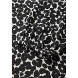 Street One Dames Jaquard overhemd in Zwart, in size: 34