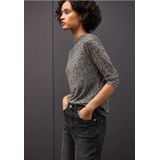 Street One Dames Leo Shirt in Beige, in size: 36