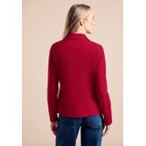 Street One Blazer - Rood - Dames - Opstaande Kraag en Zakken