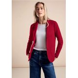 Street One Blazer - Rood - Dames - Opstaande Kraag en Zakken