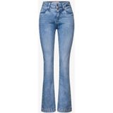 Street One Dames Bootcut jeans in Blauw, in size: 36