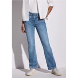 Street One - Bootcut Jeans - Blauw - Dames