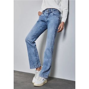 Street One Dames Bootcut jeans in Blauw, in size: 36