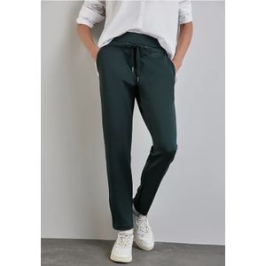 Street One Dames Losse broek in Groen, in size: 38